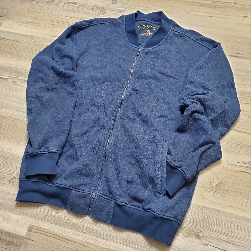 men's Orvis bomber jacket size large